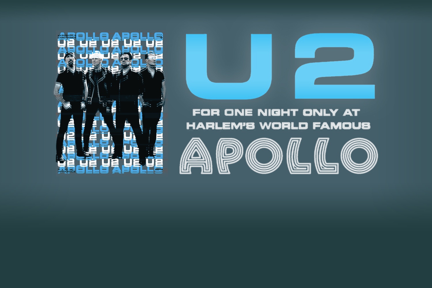 U2 At the Apollo, New York